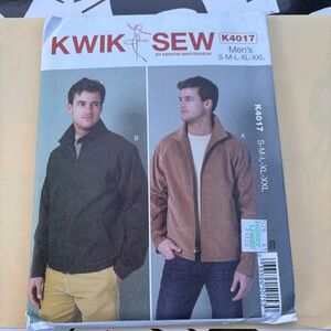 Kwik Sew Pattern K4017 for Men’s Jackets